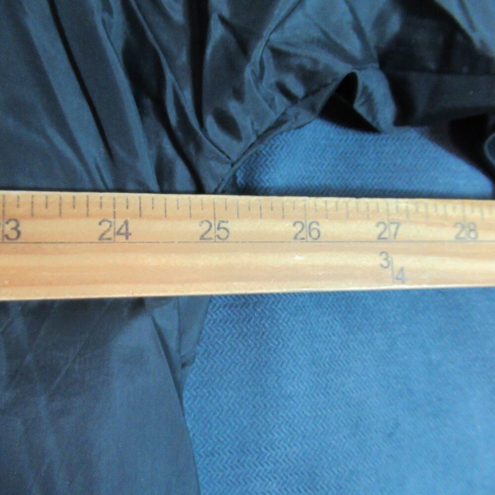 Vintage RadioShack Jacket Mens XL Black Nylon Windbreaker 90s Retro Made In USA - Picture 6 of 8